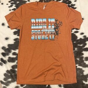 Western Graphic Serape Horse Tee